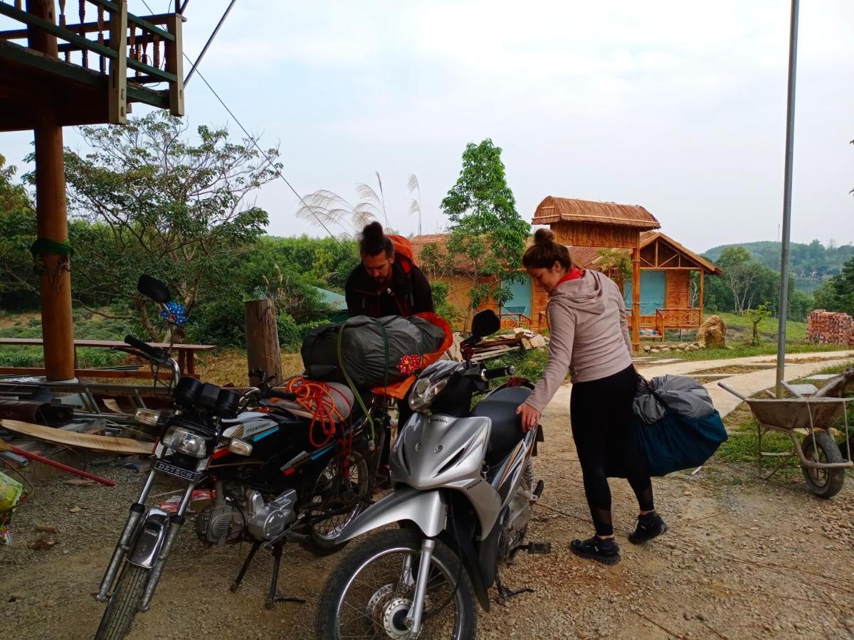 Trai Do Gio Lao Eco Lodge - Dao Che Thanh Chuong מראה חיצוני תמונה